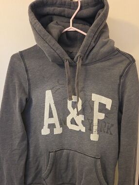 Abercomie & Fitch Grey Hoodie